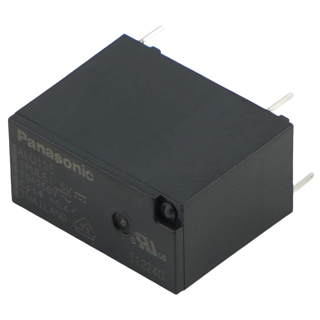 Panasonic ALQ105 General Purpose Relay SPDT (1 Form C) 5VDC Coil Through Hole