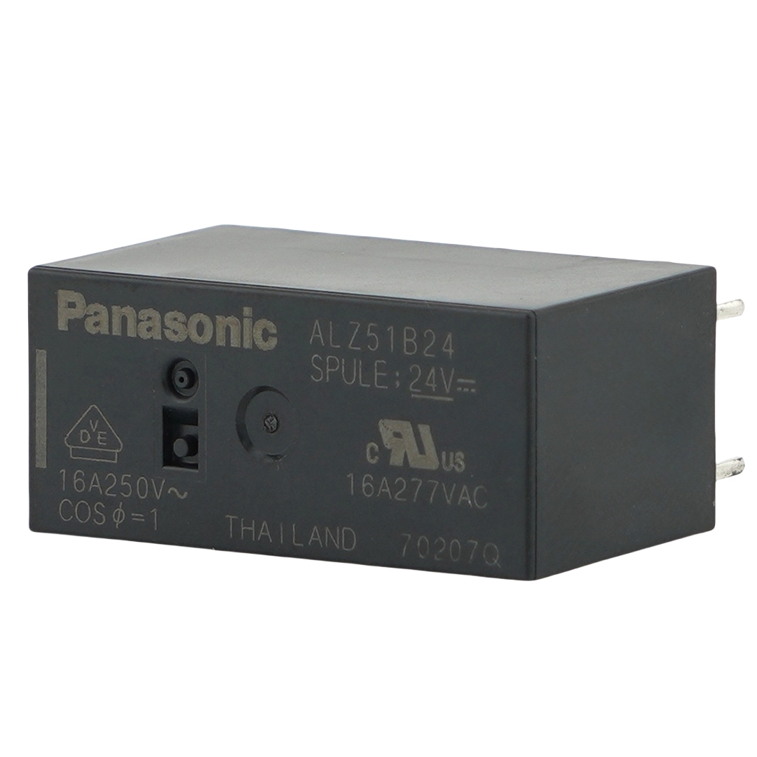 Panasonic ALZ51B24 General Purpose Relay SPST-NO (1 Form A) 24VDC Coil Through Hole