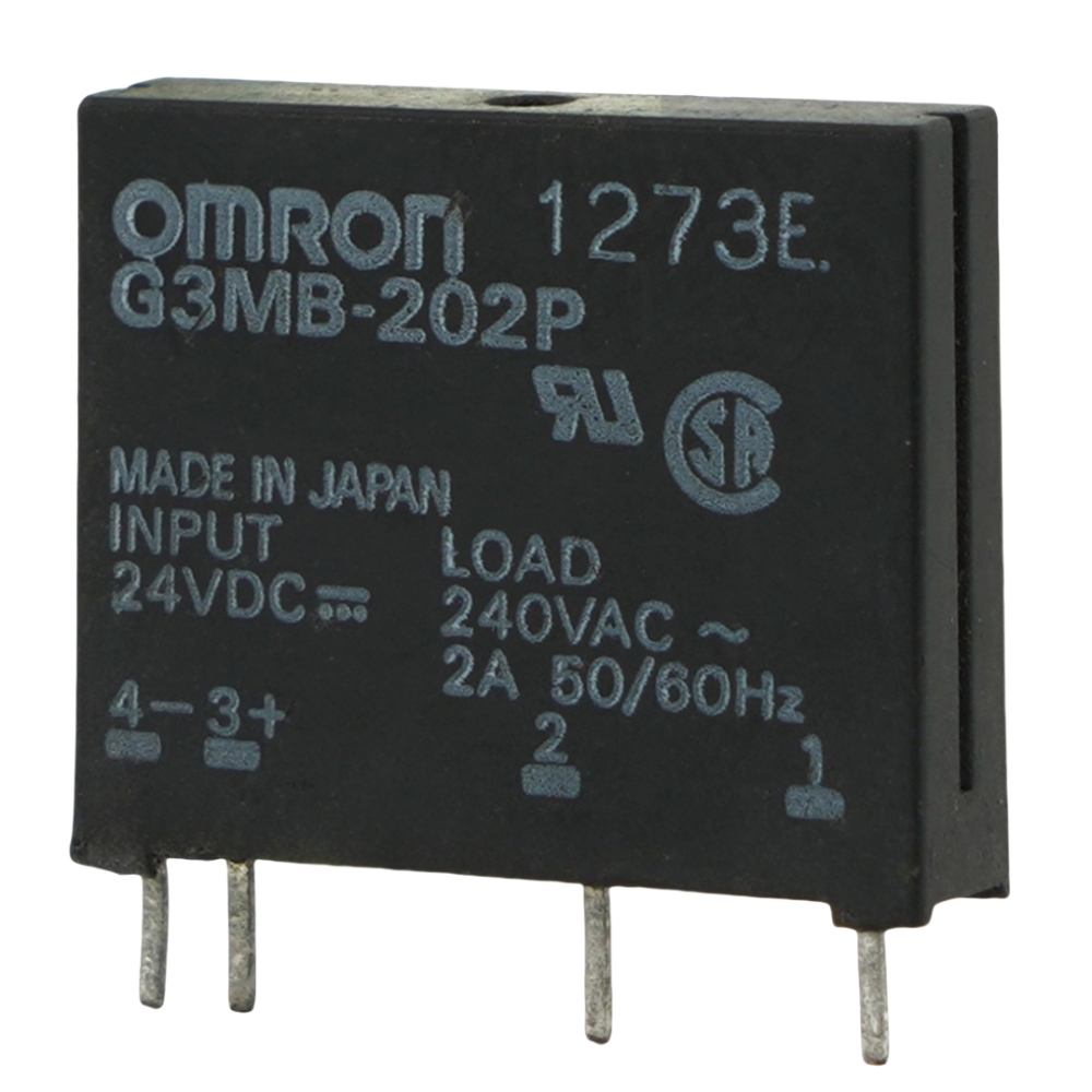 OMRON G3MB-202P 24VDC Solid State Relays 2A 50/60Hz 4Pins