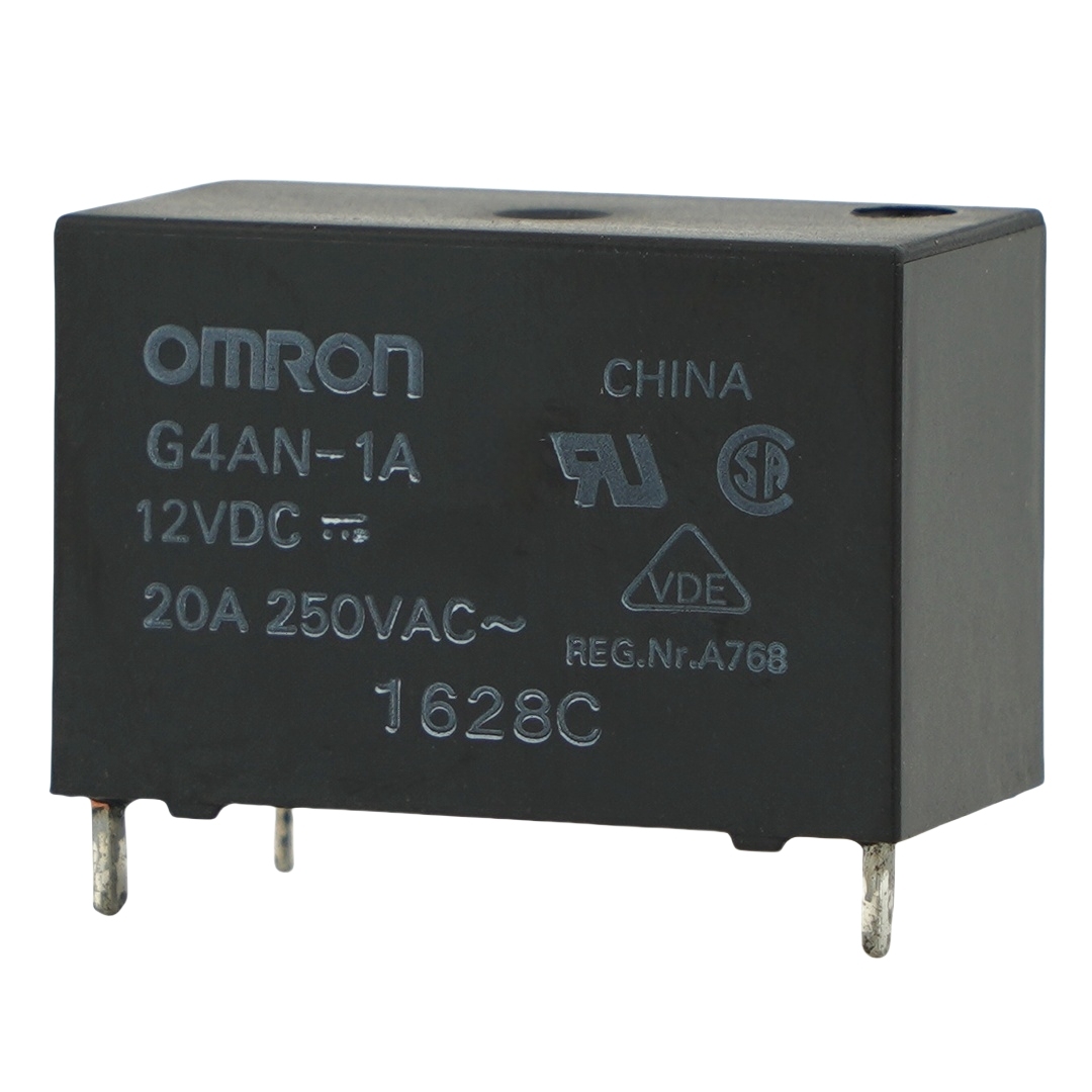 OMRON G4AN-1A 12VDC Power Relay 20A 250VAC 4Pins