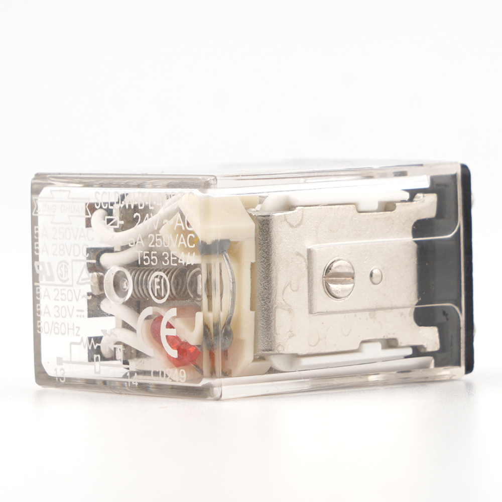 SONG CHUAN SCLD-W-B-L-4PDT-C 24VAV Power Relay 5A 14Pins