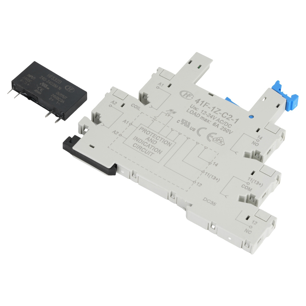 HONGFA HFS32D 24D-24D3M-N+41F-1Z-C2-1 Solid State Relays 24VDC 3A