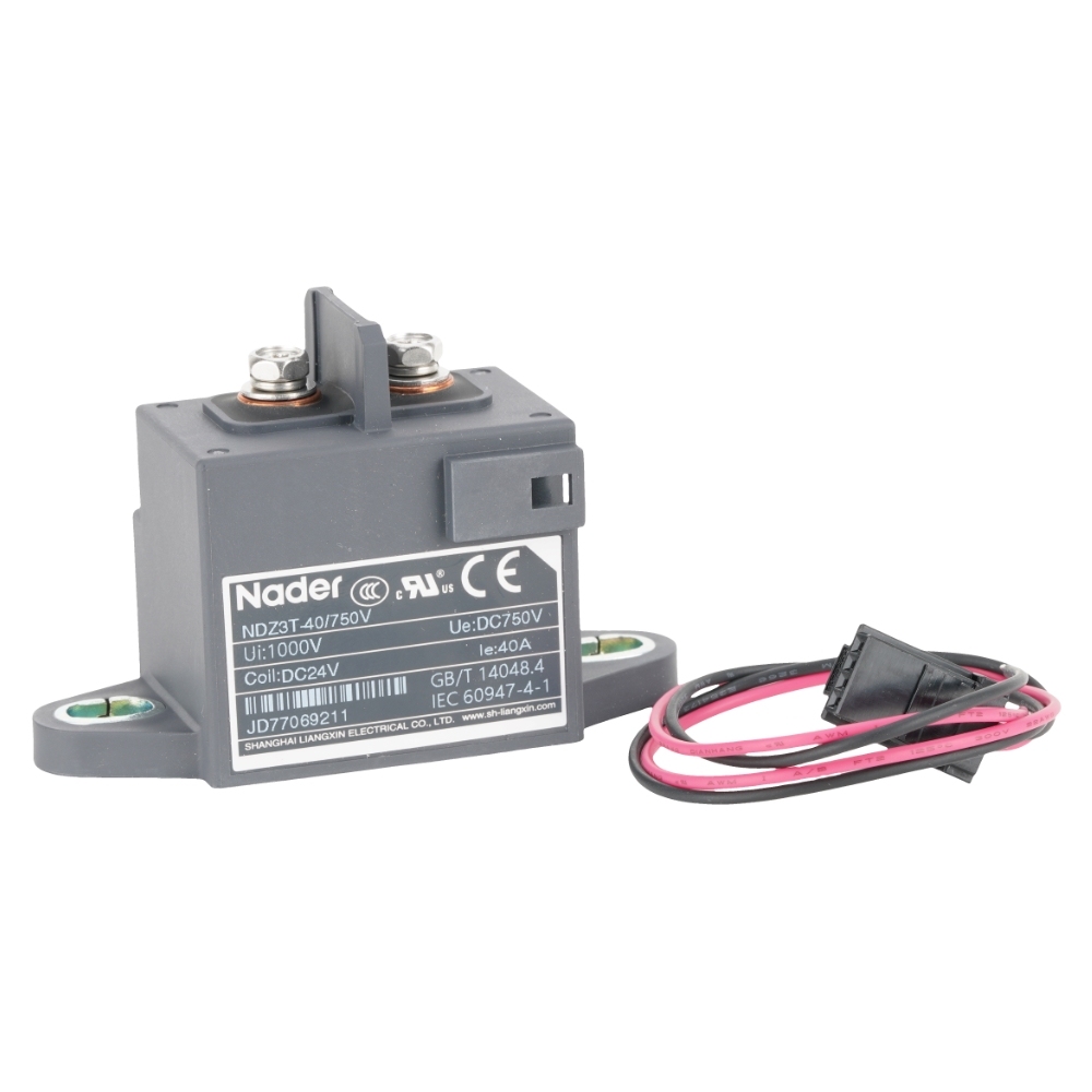Nader NDZ3T-40/750V New energy relay DC24V 40