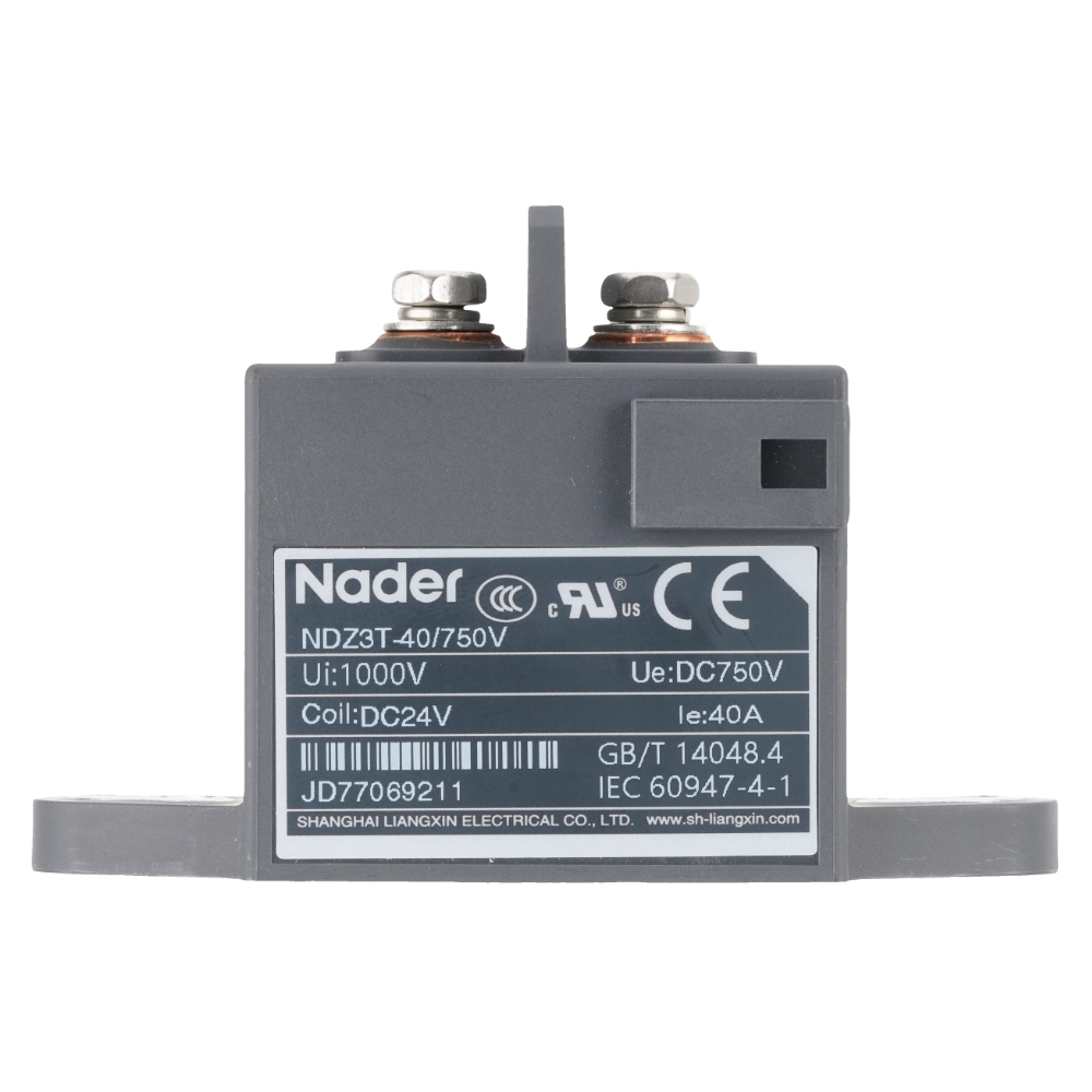 Nader NDZ3T-40/750V New energy relay DC24V 40