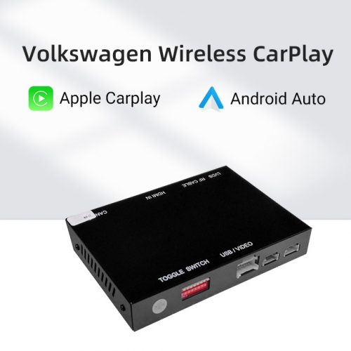 Wireless Carplay Android Auto Interface box For Volkswagen VW Golf/Passat/Lingdu/Tiguan/Teramont 2014-2018 support Mirror Link