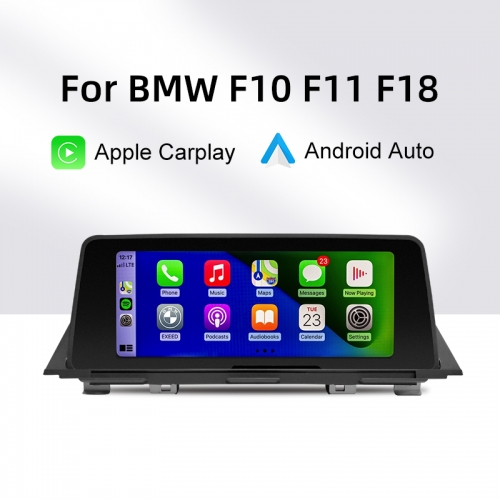 10.25" Wireless Apple CarPlay Android Auto Car Multimedia for BMW Series 5 F10 F11 2011-2017 Head Unit