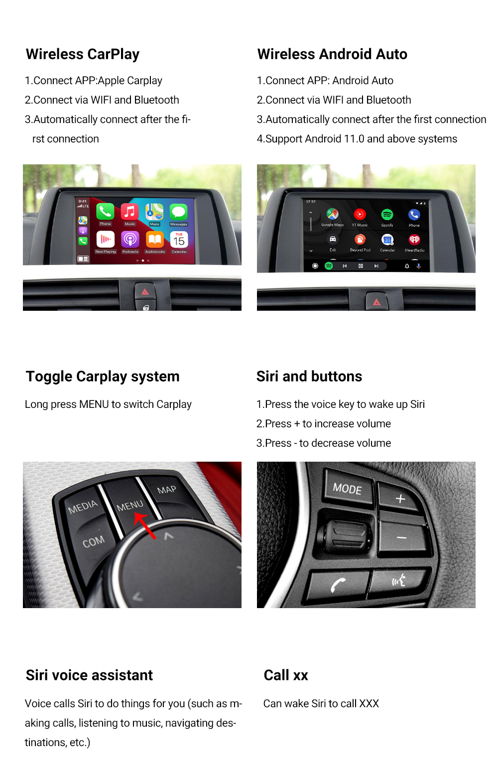 Carplay bmw e70