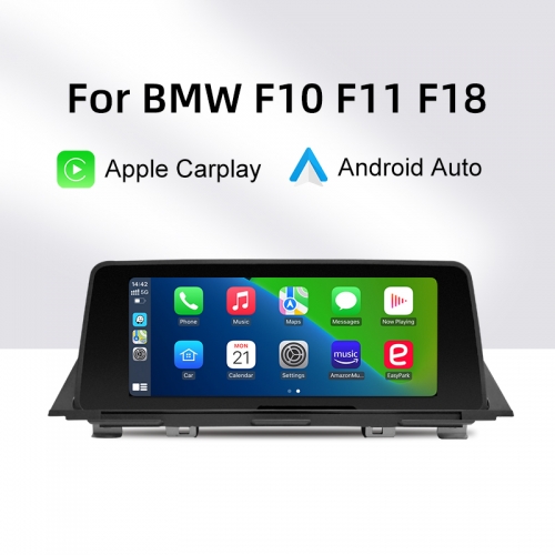 10.25 "sans fil Apple CarPlay Android auto voiture multimédia pour BMW série 5 F10 F11 2011-2017 unité principale