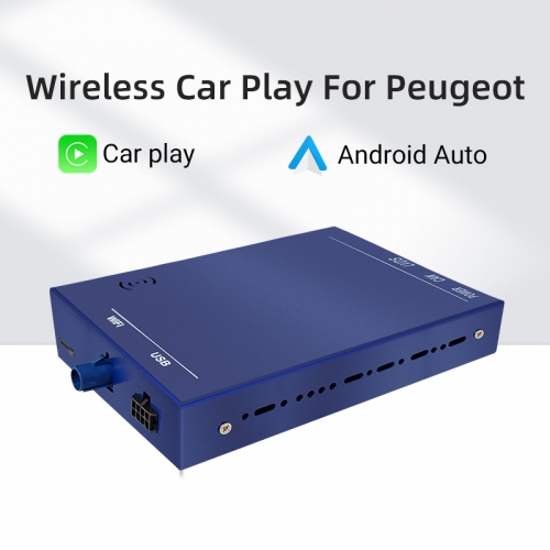 Inalámbrico Carplay Android Auto MMI Prime Retrofit para Peugeot 2008 508 DS5 2013-2017 Unidad de interfaz de actualización