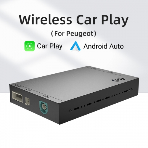 Inalámbrico Carplay Android Auto MMI Prime Retrofit para Peugeot 2008 508 DS5 2013-2017 Unidad de interfaz de actualización