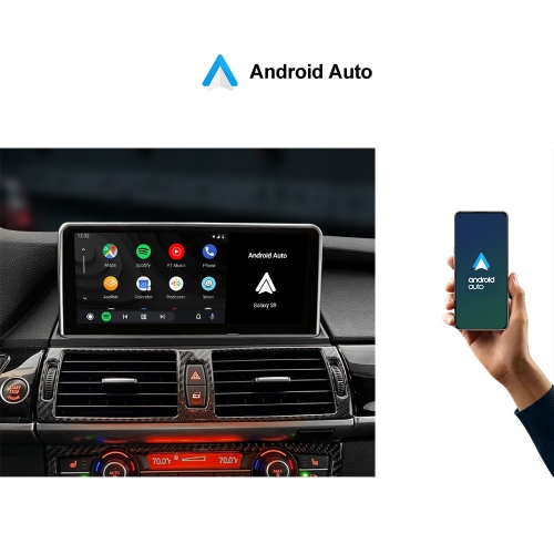 10.25 Wireless CarPlay Android Auto For BMW X3 E83 2003-2010 Without –  Andream(US)