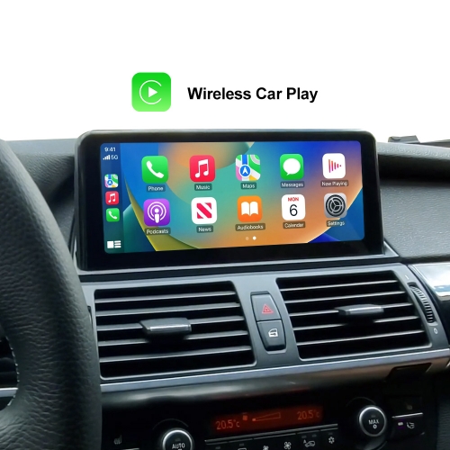 10.25 Wireless CarPlay Android Auto For BMW X3 E83 2003-2010 Without –  Andream(US)