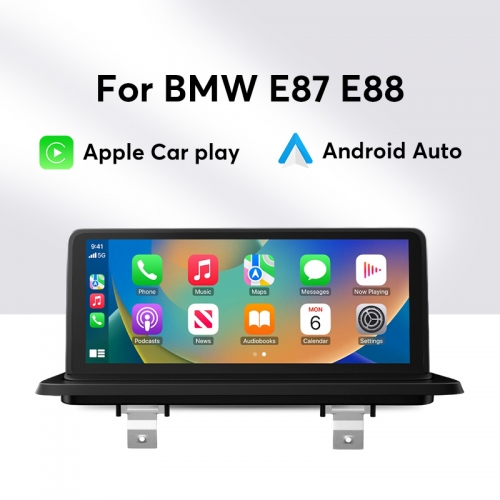 10,25 "Wireless CarPlay Android Auto Car Multimedia für BMW Serie 1 E87 E88 E81 E82 CIC Head Unit