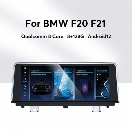8.8" Qualcomm 8 Core Android 12.0 for BMW Series 1 2 F20 F21 F22 GPS Auto Radio Bluetooth Built-in 4G LTE