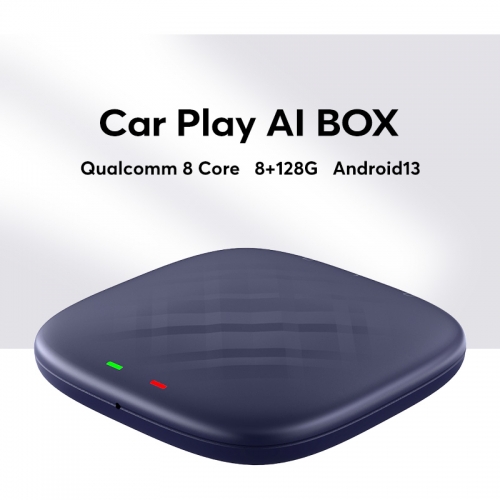 Android 13 8G+128G CarPlay AI Box 8-Core 6125 CPU Wireless CarPlay Android Auto Netflix YouTube Car AI Box Strong WiFi Bluetooth Voice Assistant