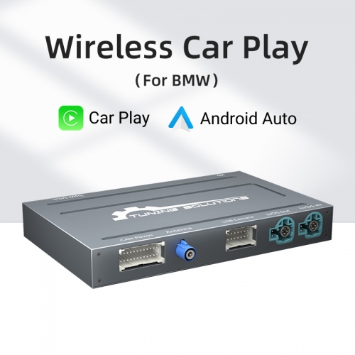 Wireless CarPlay Android Auto MMI Prime Retrofit For 2010-2019 BMW Series 1 2 3 X1 X5 MINI NBT CIC EVO Upgrade Interface Box