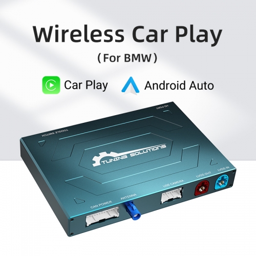 Wireless CarPlay Android Auto MMI Prime Retrofit For 2010-2019 BMW Series 1 2 3 X1 X5 MINI NBT CIC EVO Upgrade Interface Box