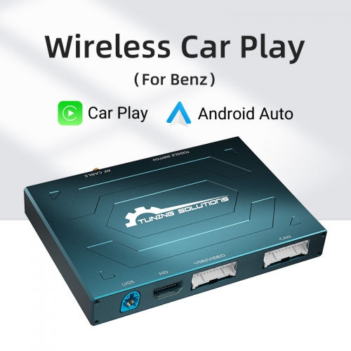 CarPlay sans fil Android Auto MMI Prime, mise à niveau pour Mercedes BENZ A/B/C/E/GLS/GLE NTG4.5 NTG5.X boîte d'interface