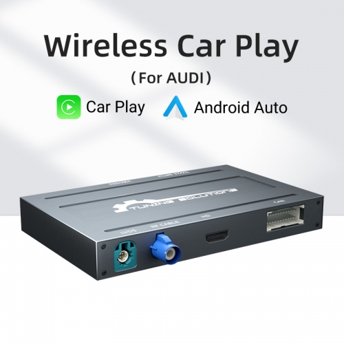 Wireless Carplay Android Auto  MMI Prime Retrofit For 2010-2018 Audi  A3  A4 A1 A5 A6 A7 A8 Q2 Q3 Q5 Q7 Airplay Upgrade Interface Box
