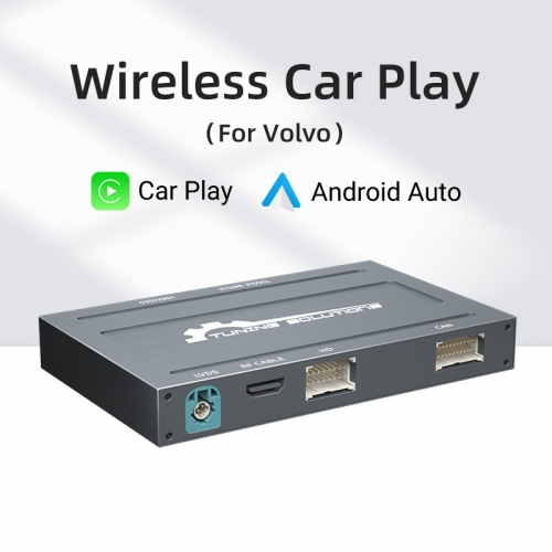 Wireless CarPlay Android Auto MMI Prime Retrofit for 2014-2019 Volvo V60/S60/XC60/V40 Airplay Upgrade Interface Box