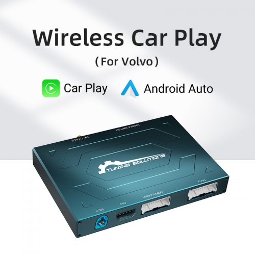 Inalámbrico Carplay Android Auto MMI Prime Retrofit para 2014-2019 Volvo V60/S60/XC60/V40 Airplay Unidad de interfaz de actualización