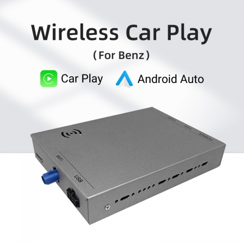 CarPlay inalámbrico Android Auto MMI Prime Retrofit para Mercedes BENZ A/E/CLS/CLA NTG5.5 NTG6.0 caja de interfaz