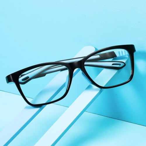 Fashion Optical Frames Eyeglasses Flexible Uv Protect Cute Silicone Kids Colorful Anti Blue Light Blocking Glasses