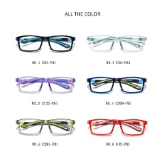 Hot Sale Soft Children Blue Light Blocking Glasses Kids Anti Blue Light Silicone Eyeglasses Frames