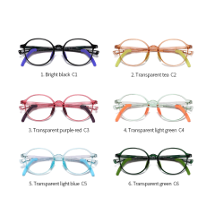 Light Kids Eyeglasses Adjustable Frame Blue Tr90 Schoolchild Changeable Optical Ultra-Light Anti Kid Children,Unisex Ce Cn;Zhe