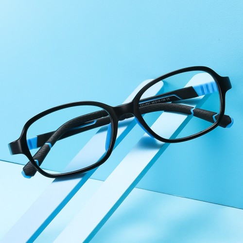Weekly Deals Manufacture Direct Sale Silicone Kids Cute Glasses Frame Children Anti Blue Light Optical Glasses In Stocks
