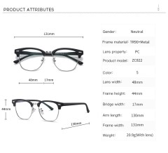 Wholesale Kids Computer Glasses Uv400 River Eye Protect Optical Frame Eyeglasses Frames Anti Blue Light Glasses