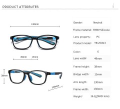 New Design Detachable Child Glasses Block Blue Light Anti Eyestrain Protect Eyes Glasses Frames For Kids