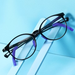 Schoolchild Changeable Frames Optical Light Weight Blue Light Blocking Kids Eyeglasses Adjustable Eyewear