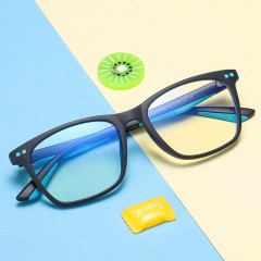 Zhejiang Optical Frames Manufacture Wholesale New Design Tr90 Material Child Glasses With Anti Blue Light Lens For Reading