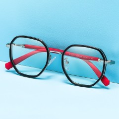 Fashion Flexible Optical Frames Eyeglasses Cute Kids Colorful Anti Blue Light Blocking Glasses