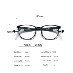 Changeable Frames Light Blocking Eye Glasses Optical Frames Blue Kids Children Boys Girls Tr90 Light Weight Ce Custom Brand 5111