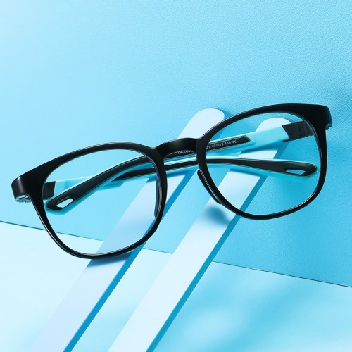 Bendable Kids Frame Anti Blue Light Blocking Glasses Pluggable Design Optical Frames Eyeglasses