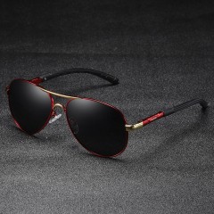 2022 Hot Sale New Metal Sunglasses Two Tone Polarized Men'S Sunglasses