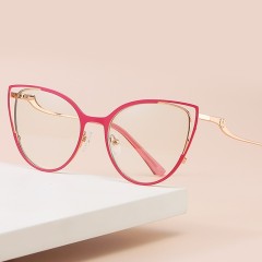 Fashion Ultra-Thin Anti-Blue Light Glasses Frame Optical Frame Polygonal Myopia Glasses Available For Men And Women