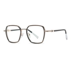 New Anti-Blue Light Glasses Female Fashion Multilateral Myopia Frames Ultra-Light Tr90 Computer Eyewear