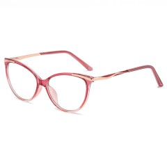Fashion Cat Eyes Glasses Frame Tr90 Anti-Blue Glasses Ladies Trend Ins Style Eyeglasses Frames For Women