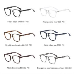 New China Eyewear Anti Blue Light Blocking Optical Frame Fashion Designer Computer Glasses For Men Women