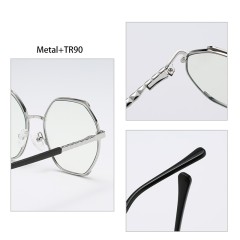 Best Selling New Designer Wholesale Metal Glasses Frame Glasses Frame Optical Fashion Women Metal Glasses Frame