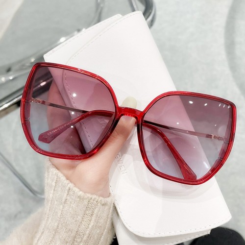 New Release Sunglasses Woman Private Label Gradient Lens Polarized Luxury Metal Vintage Sun Glasses Logo Sunglasses