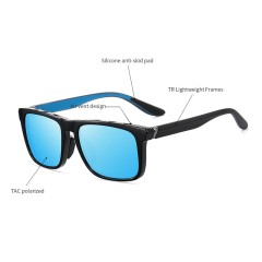 2022 Customizable Logo Vintage Uv400 Protection Lens Outdoor Sports Polarized Sunglasses With Ventilation Holes For Man