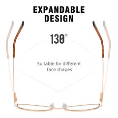 Factory Wholesale Anti Blue Light Blocking Fashion Optical Frame Glasses Fashion Designer Computer Glasses Female Gaming Glasses