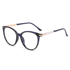Fashion Cat Eye Custom Logo Eyeglasses Big Square Round Ladies Trend Ins Style Eyeglasses Frames For Women