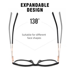Fashion Cat Eyes Glasses Frame Tr90 Anti-Blue Glasses Ladies Trend Ins Style Eyeglasses Frames For Women