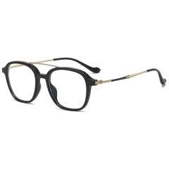 Quality Transparent Square Metal Eyewear Customizable Optical Glasses Frames Clear Rectangle Eyeglasses For Men Women