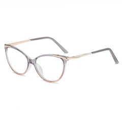 Fashion Cat Eyes Glasses Frame Tr90 Anti-Blue Glasses Ladies Trend Ins Style Eyeglasses Frames For Women